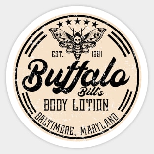 Buffalo Bill's body lotion Sticker